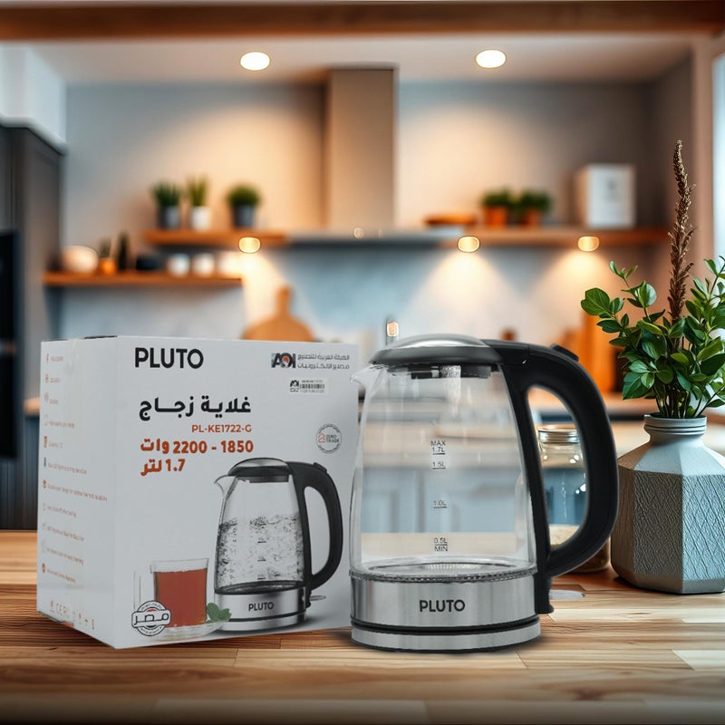 بلوتو كاتيل زجاج 1.7 لتر 2200 وات - Image 1